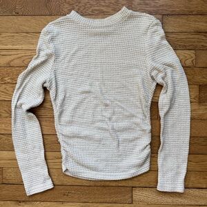 Waffle Textured Women's Long Sleeve